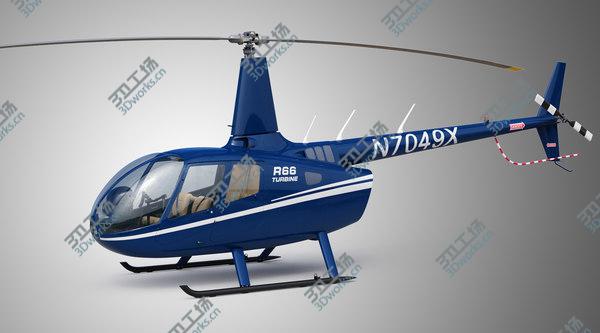images/goods_img/20210312/Helicopter Robinson R66 Turbine 3D/5.jpg